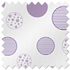 Bubbles, Mauve - Roller Blind